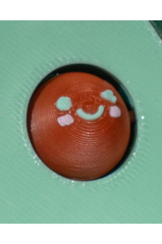 Avokado Toalett Rörlig leksak Avokado Leksak 6 cm TCS