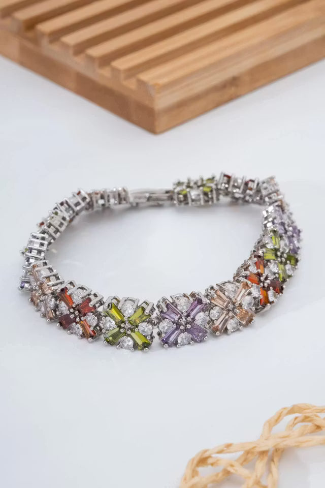 VIP Colorful Flower Figured Armband (new-v3)