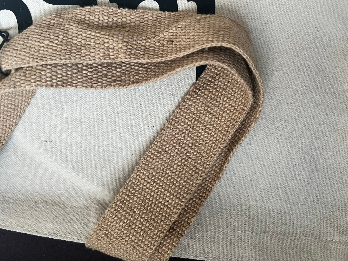 Kaffe Fika Äppelpaj Väska i Canvas och Jute för Alla Tillfällen