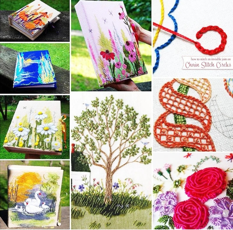 Mix Colors Embroidery Thread Cotton Sewing Skeins Craft Cross Stitch Floss Kit Line DIY Tools Make Bracelets
