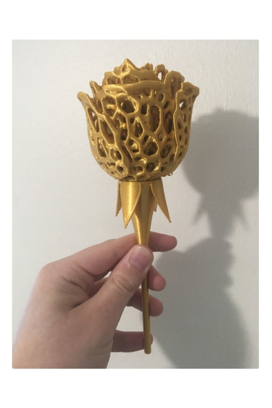 Voronoi Gold konstgjord vas Rose TCS