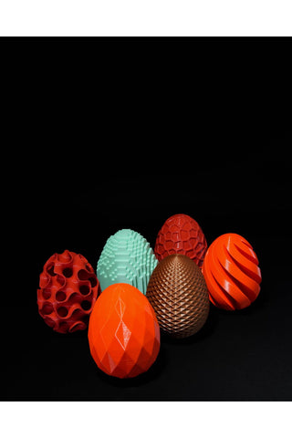 Set med 6 påskägg TCS