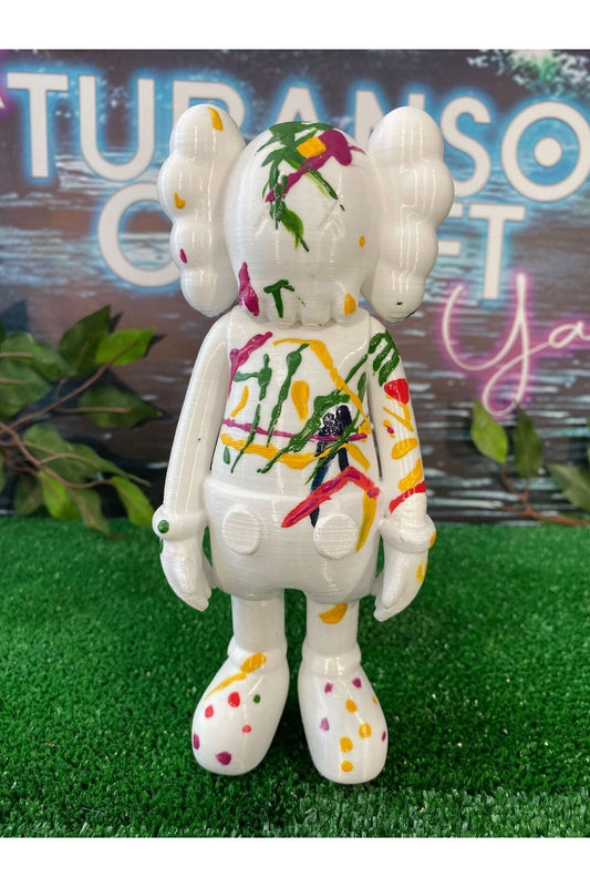 Kaws Thinking målad figur 23 CM HÖG TCS