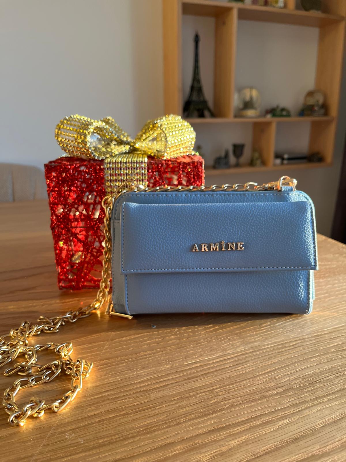 Armine mobiltelefonväskor ljusblå (new-v3)