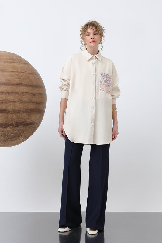 Puane broderad skjorta (new-v3)