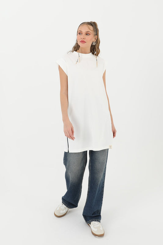 Basic T-shirt - Vitt (new-v3)