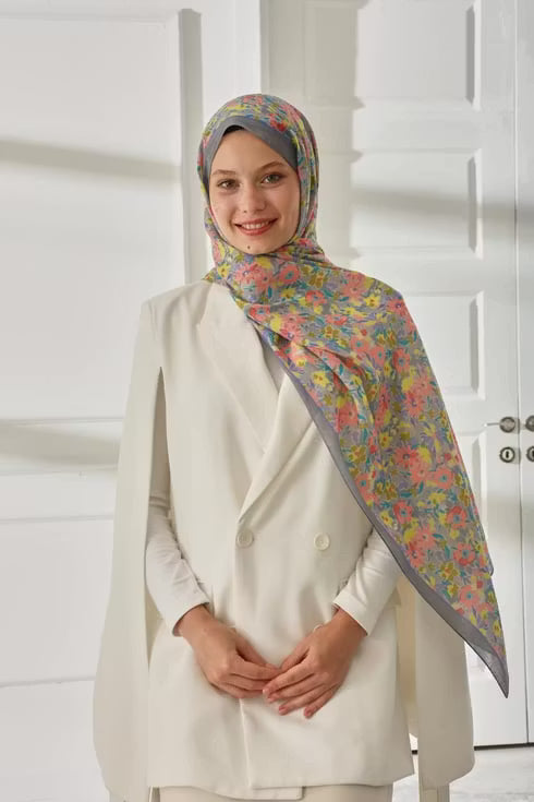 Silk Home Mönstrad Soft Sjal 70021-11 (new-v3)