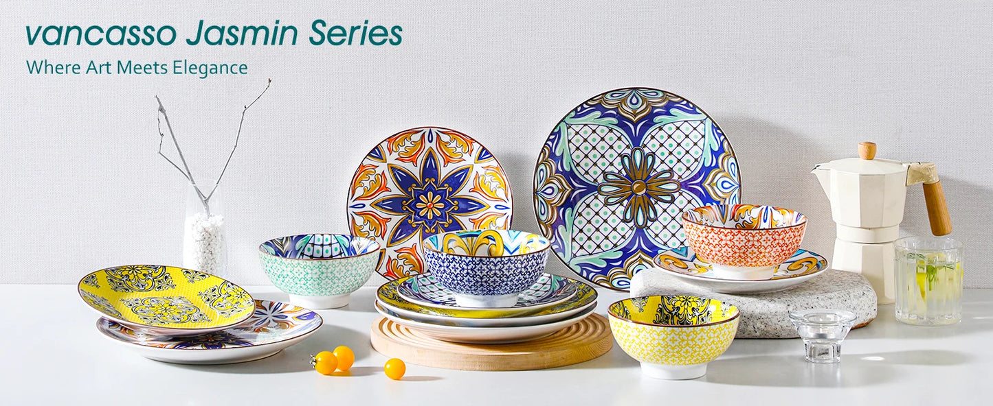 Jasmin Pattern Porcelain Tableware