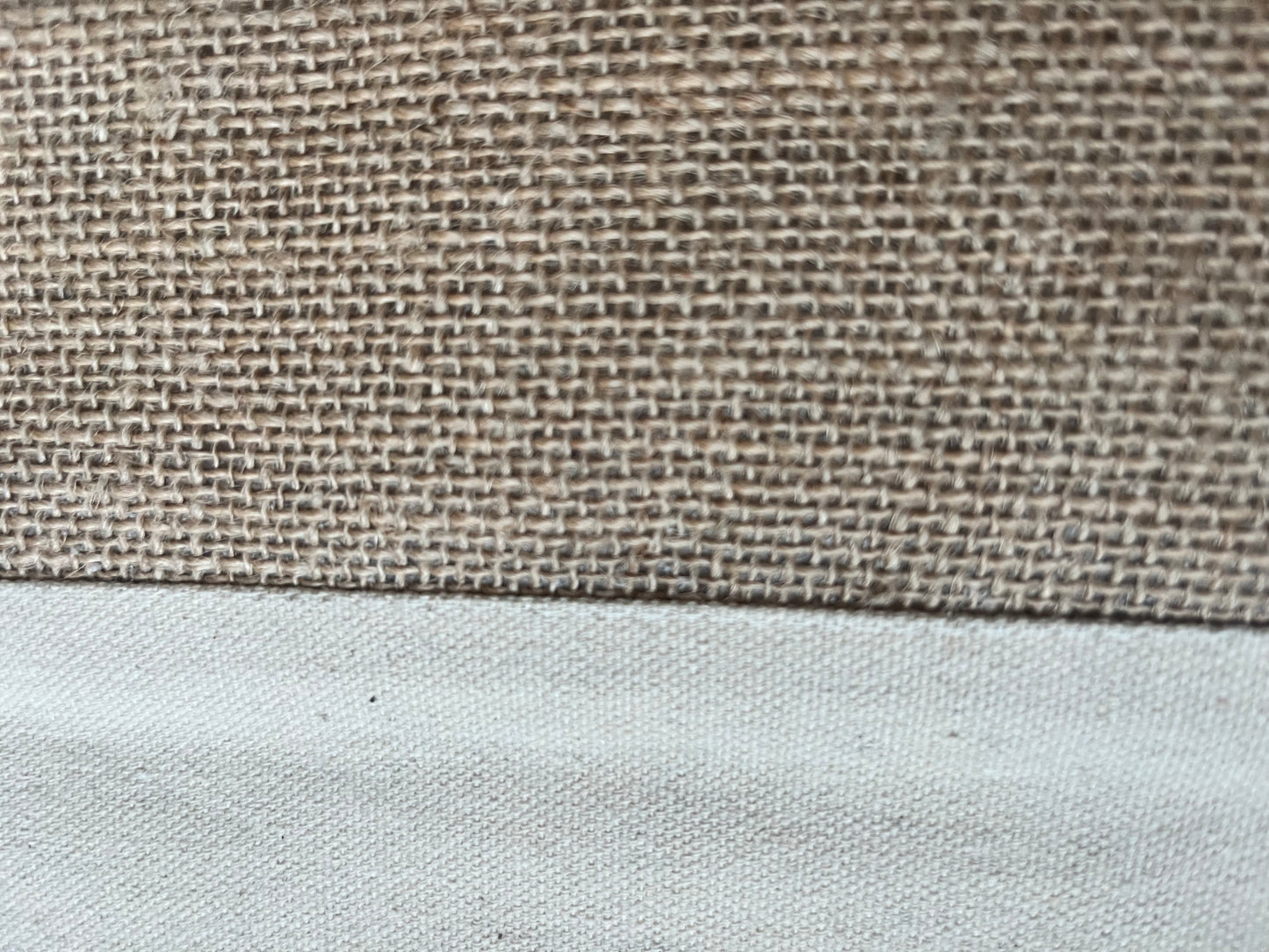 Kaffe Fika Äppelpaj Väska i Canvas och Jute för Alla Tillfällen