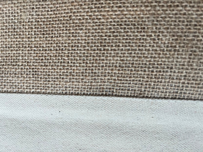 Kaffe Fika Äppelpaj Väska i Canvas och Jute för Alla Tillfällen