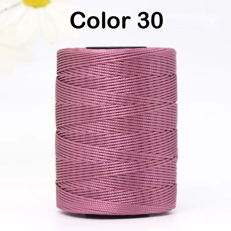 100g/Roll 1mm 230 Meters Ice Silk Summer Crochet Yarn for DIY Knitting Bag Shoes Hat Hollow Polyester Rope Thread Handmade Craft