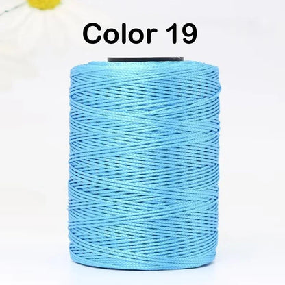 100g/Roll 1mm 230 Meters Ice Silk Summer Crochet Yarn for DIY Knitting Bag Shoes Hat Hollow Polyester Rope Thread Handmade Craft