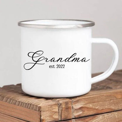 Mothers Day Gift For Grandmother  Worlds Best Grandma coffee mug Grandma drink enamel mugs Granny Grandmother Birthday Gifts