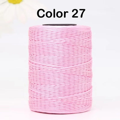 100g/Roll 1mm 230 Meters Ice Silk Summer Crochet Yarn for DIY Knitting Bag Shoes Hat Hollow Polyester Rope Thread Handmade Craft