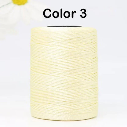 100g/Roll 1mm 230 Meters Ice Silk Summer Crochet Yarn for DIY Knitting Bag Shoes Hat Hollow Polyester Rope Thread Handmade Craft