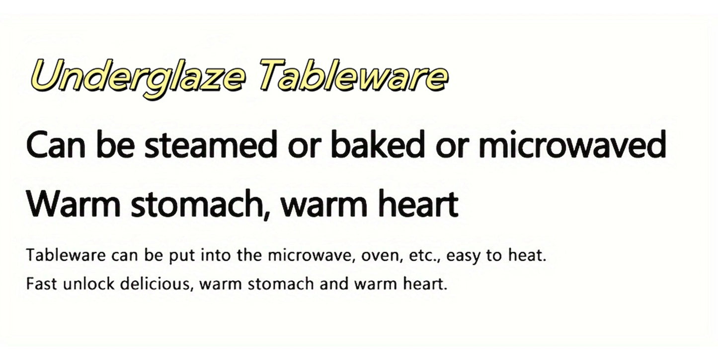 4-Piece 5.6-Inch Minimalist Ceramic Small Plates Set, Multi-functional plates，Oven/Microwave/Dishwasher Safe