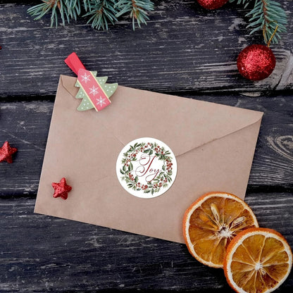 Christmas Stickers for Envelope 500pcs 1inch