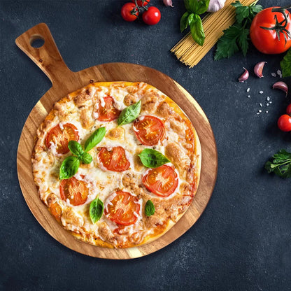 Round Wooden Chopping Board Cutting Kitchen Supplies Boards Accessories Large Kitchens Wood Accessory Items Cutting Board Large