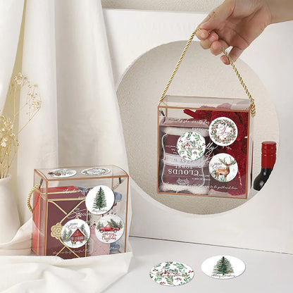 Christmas Stickers for Envelope 500pcs 1inch