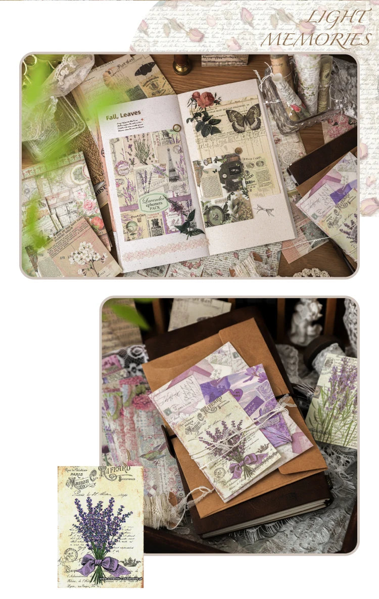 Vintage Series Scrapbooking 100Pcs/Pack Past Stories