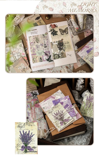 Vintage Series Scrapbooking 100Pcs/Pack Past Stories