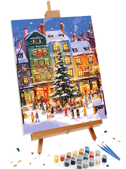 Paint by Numbers Kit for Adults，children，Beginner to Advanced NumberOil Paintin ，Home Decor ，DIY Art Scenery Oil Paintin 40X50CM