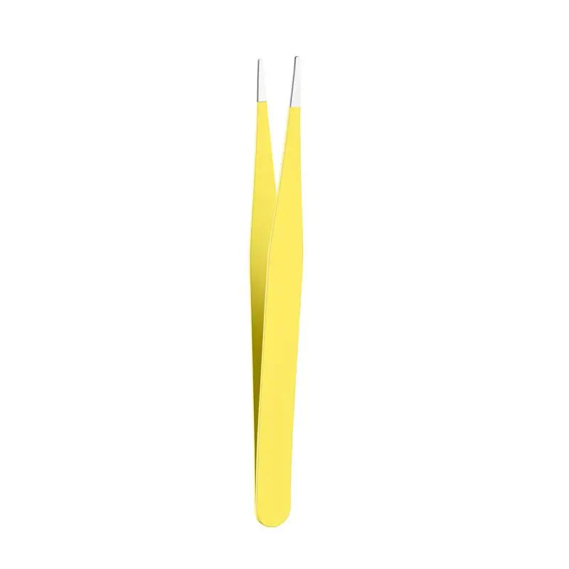 Stainless Steel Tweezers Scrapbook Sticker Tape Picking Straight Head Elbow Tweezers DIY Junk Journal Album Crafts Supplies