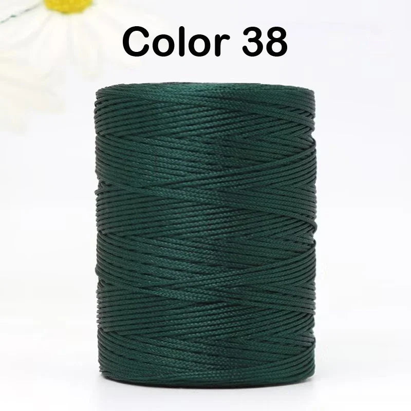 100g/Roll 1mm 230 Meters Ice Silk Summer Crochet Yarn for DIY Knitting Bag Shoes Hat Hollow Polyester Rope Thread Handmade Craft