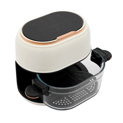 4L 1350W Multifunctional Touchscreen Air Fryer With Timer Function Adjustable Temperature for Frying and Baking Various Foods