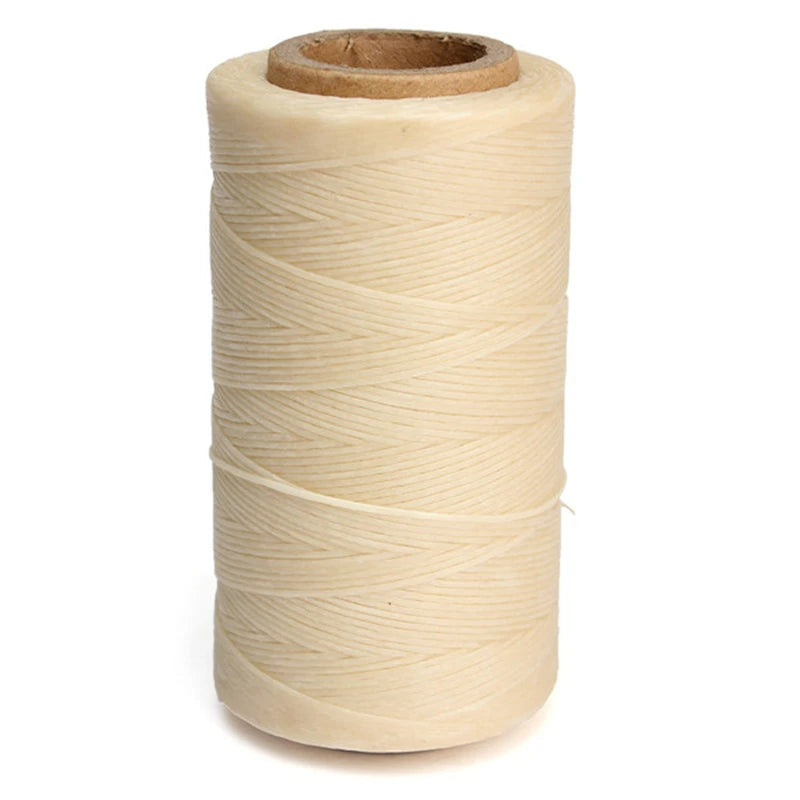 High Quality Durable 240 Meters 1mm 150D Leather Waxed Thread Cord for DIY Handicraft Tool Hand Stitching Thread