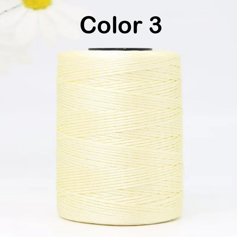 100g/Roll 1mm 230 Meters Ice Silk Summer Crochet Yarn for DIY Knitting Bag Shoes Hat Hollow Polyester Rope Thread Handmade Craft